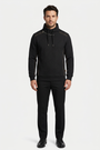 Kavrix Black sweater on model, front view