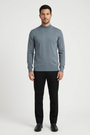 Pullover 76441 Lux Anthracite front model view