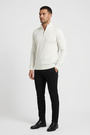 Pullover 76444 Sharp Off White front-left model view