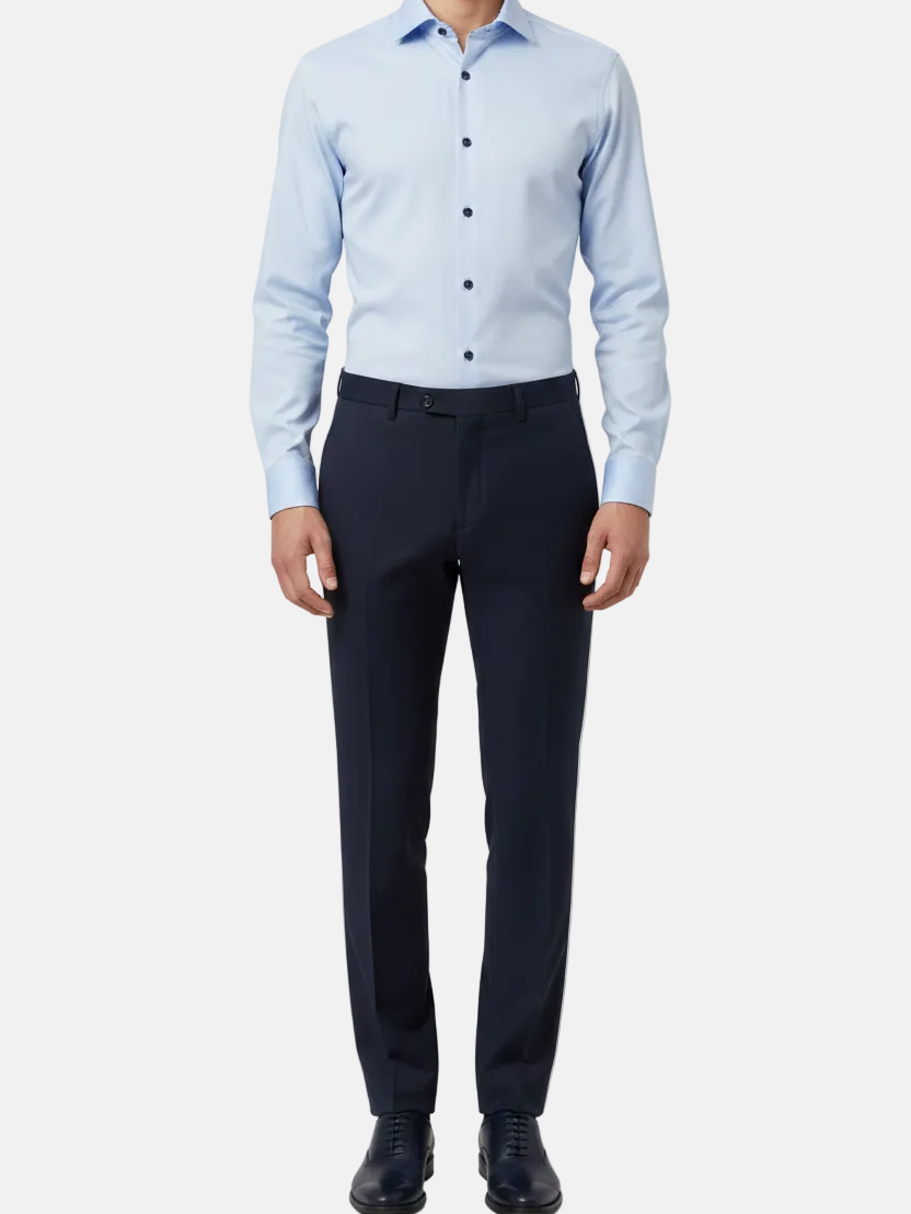 Terlox Light Blue Shirt - Styled