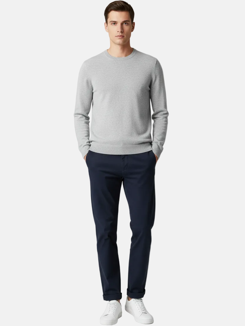 Thorn Light Grey Pullover - Styled