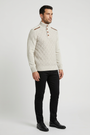Sweater 77557 Ebony front-right model view
