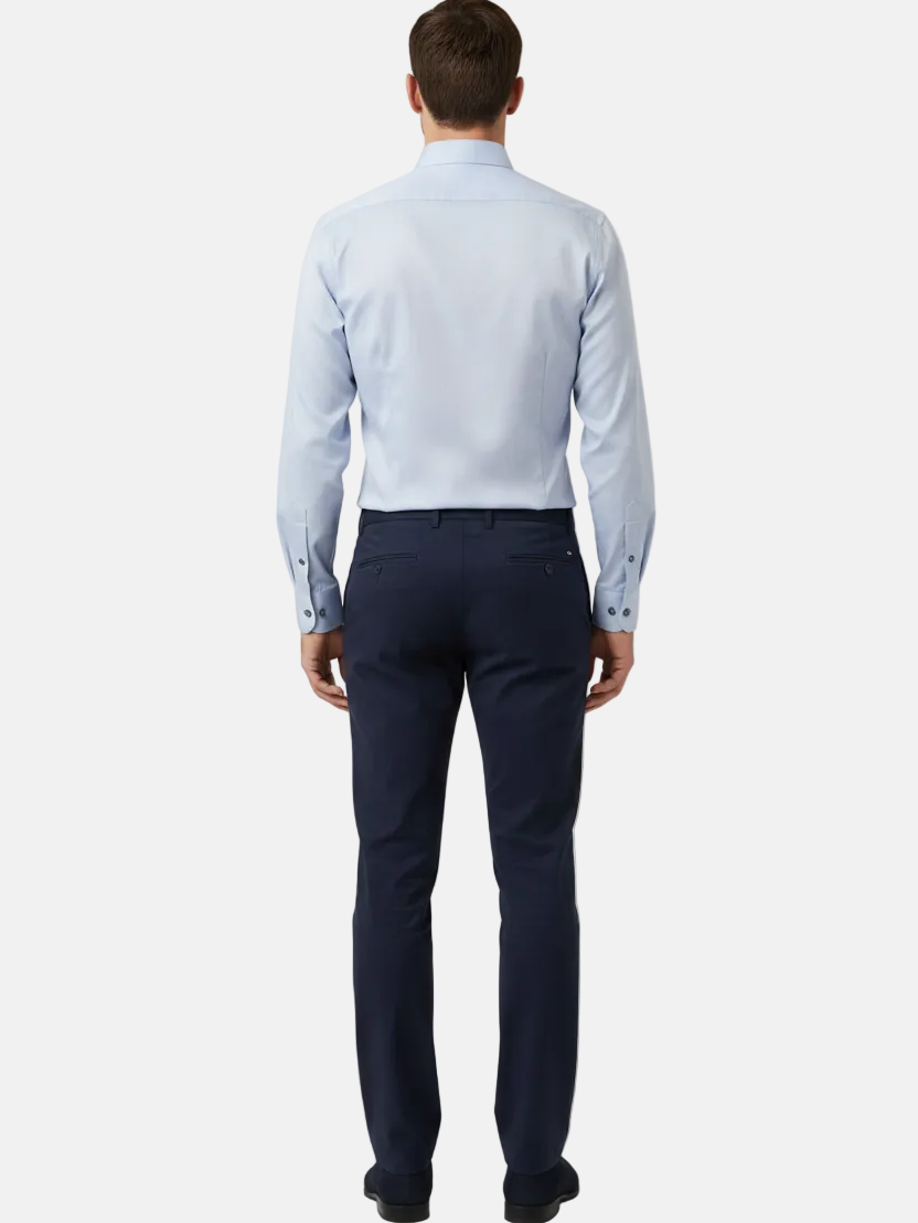 Terlox Light Blue Shirt - Back