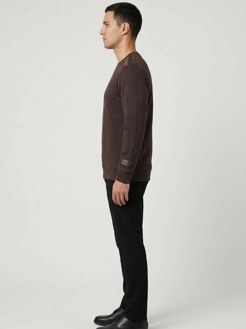 Sweater 76449 Thuron, side view on model