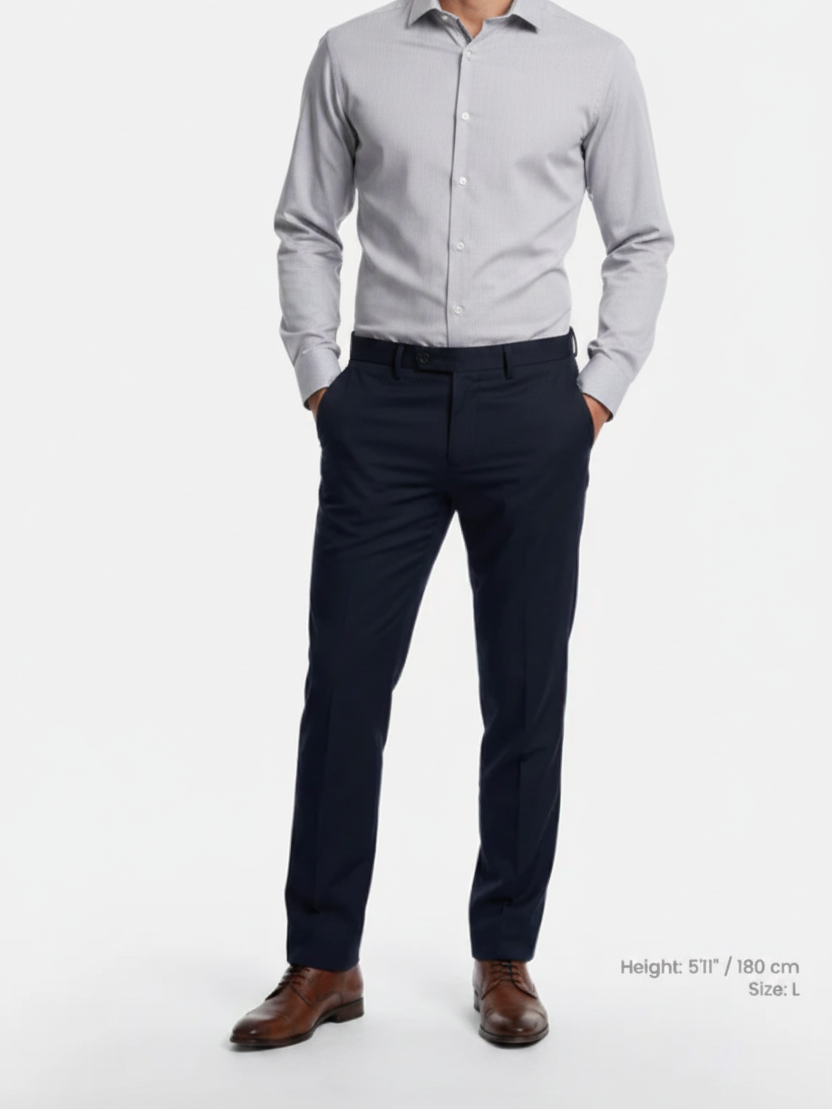 Kalden Light Grey — Full Body Front