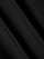 Close-up of black cotton fabric texture with soft stretch finish