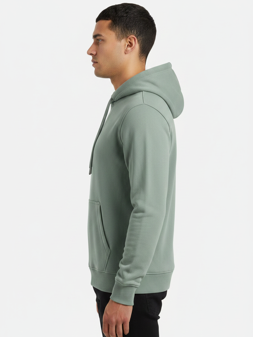 Light Green Hoodie – side