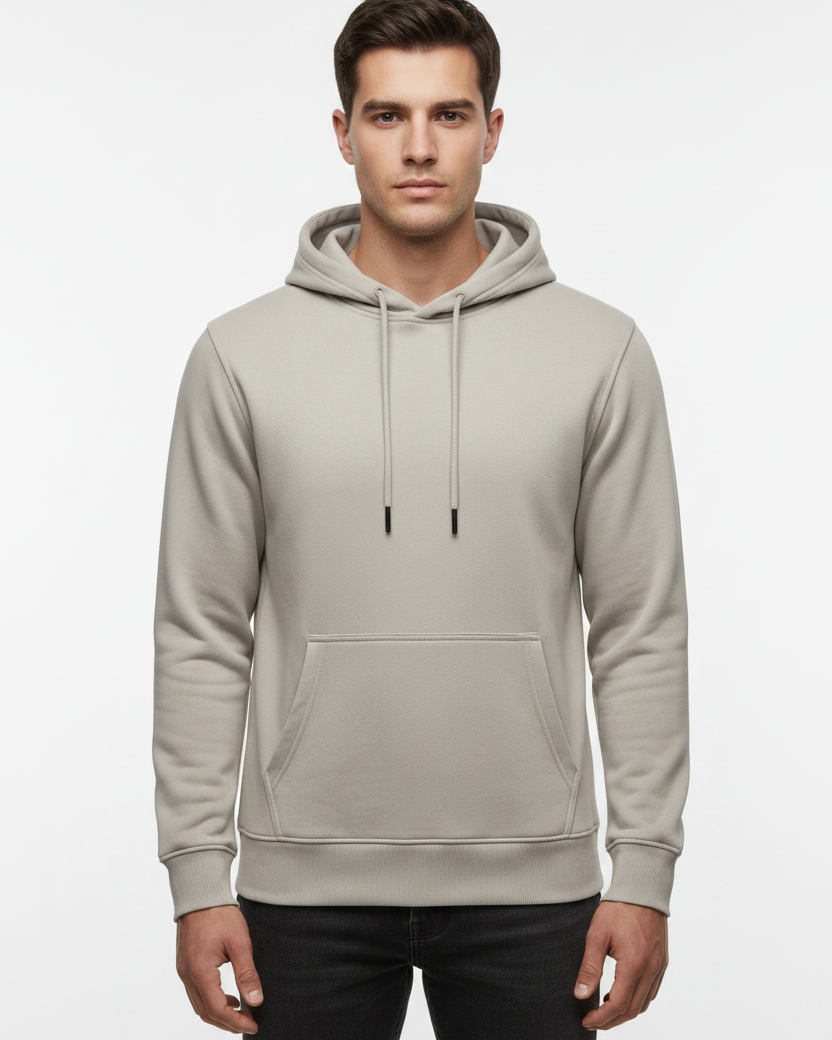 Light Grey Hoodie – front