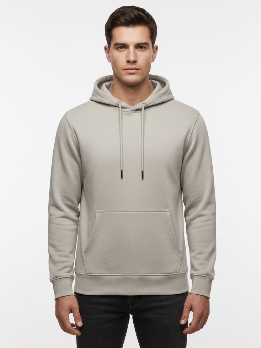 Light Grey Hoodie – front
