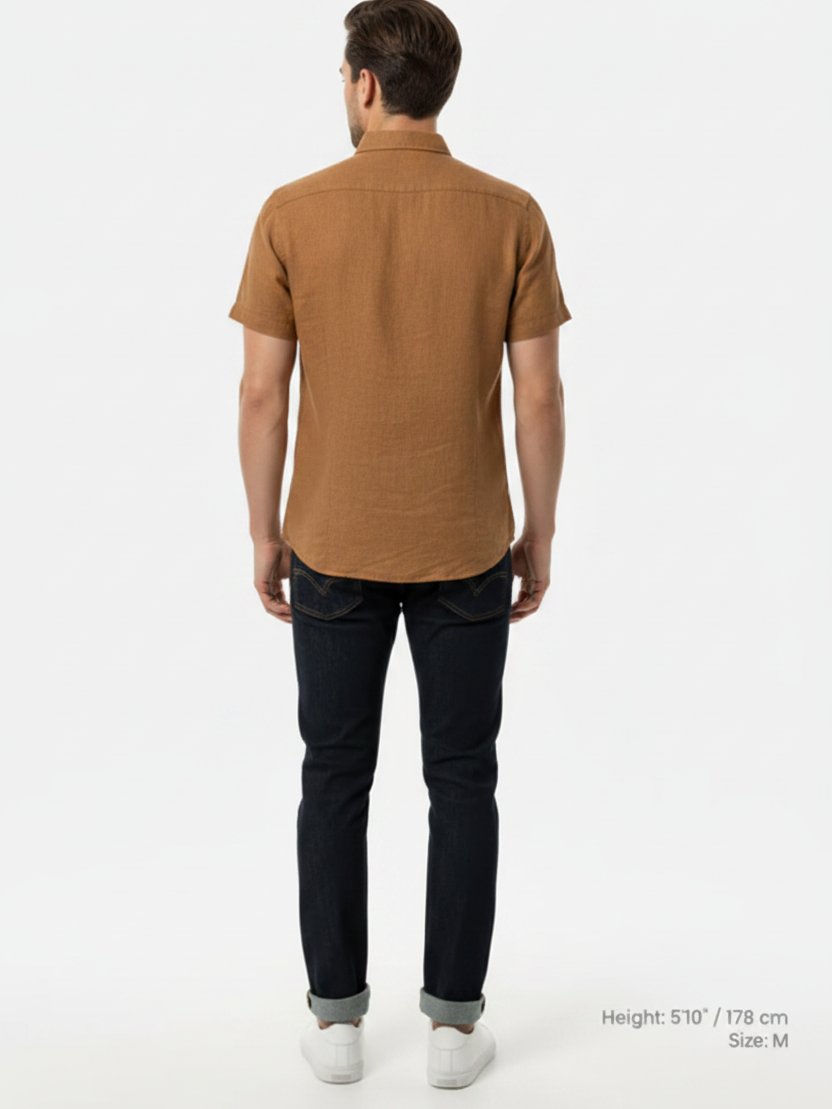 Quarn Brown Shirt – Back