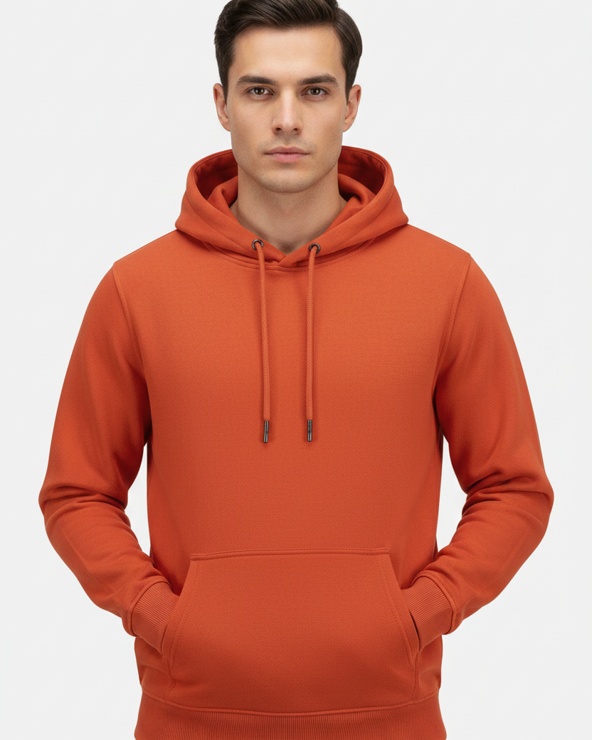 Red Hoodie – front