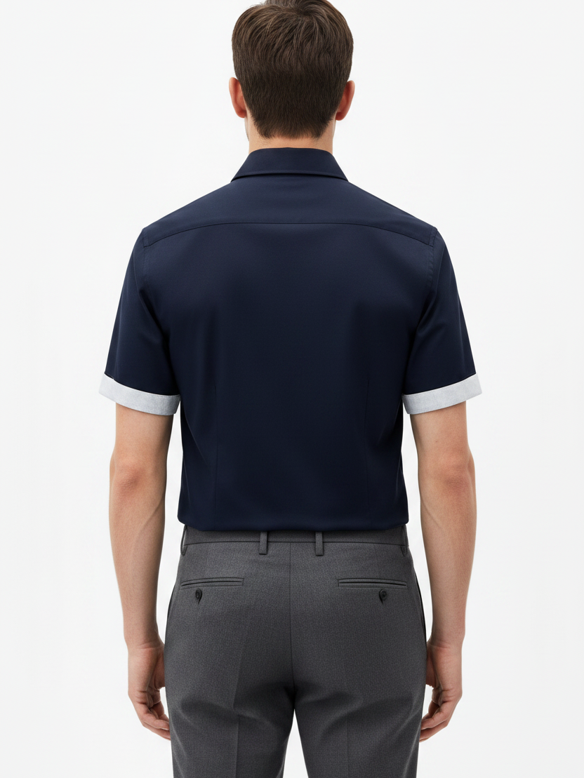 Valmor Navy – Back Model