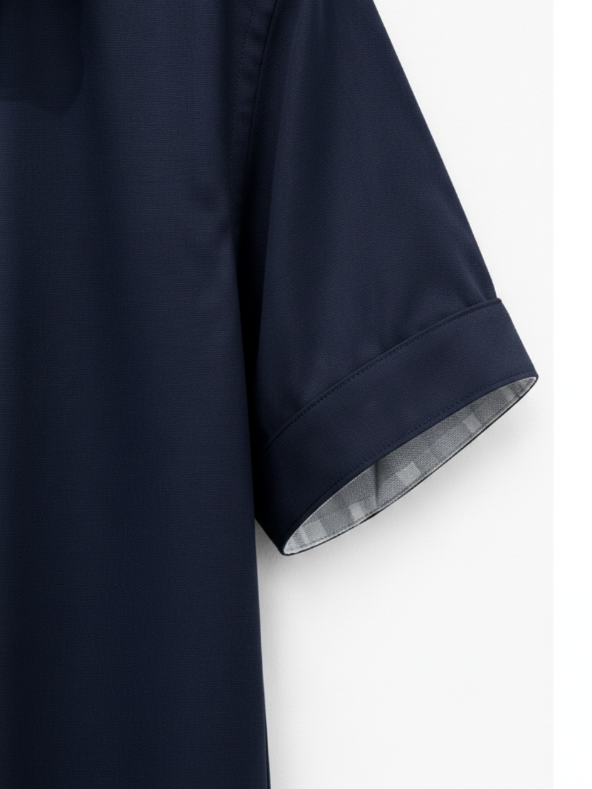 Valmor Navy – Cuff Detail