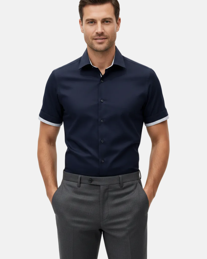 Valmor Navy – Model Front