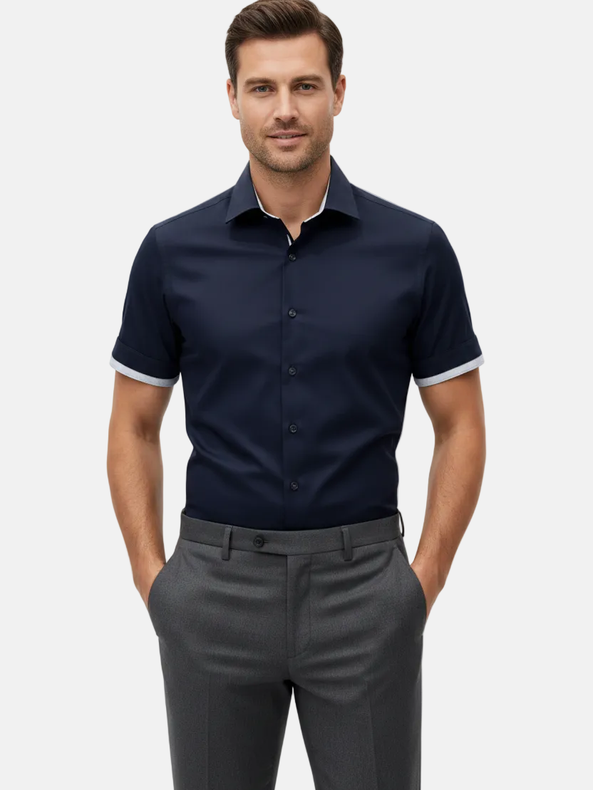 Valmor Navy – Model Front