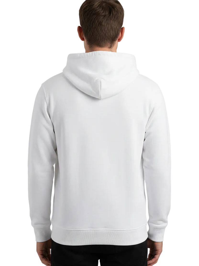 White Hoodie – back