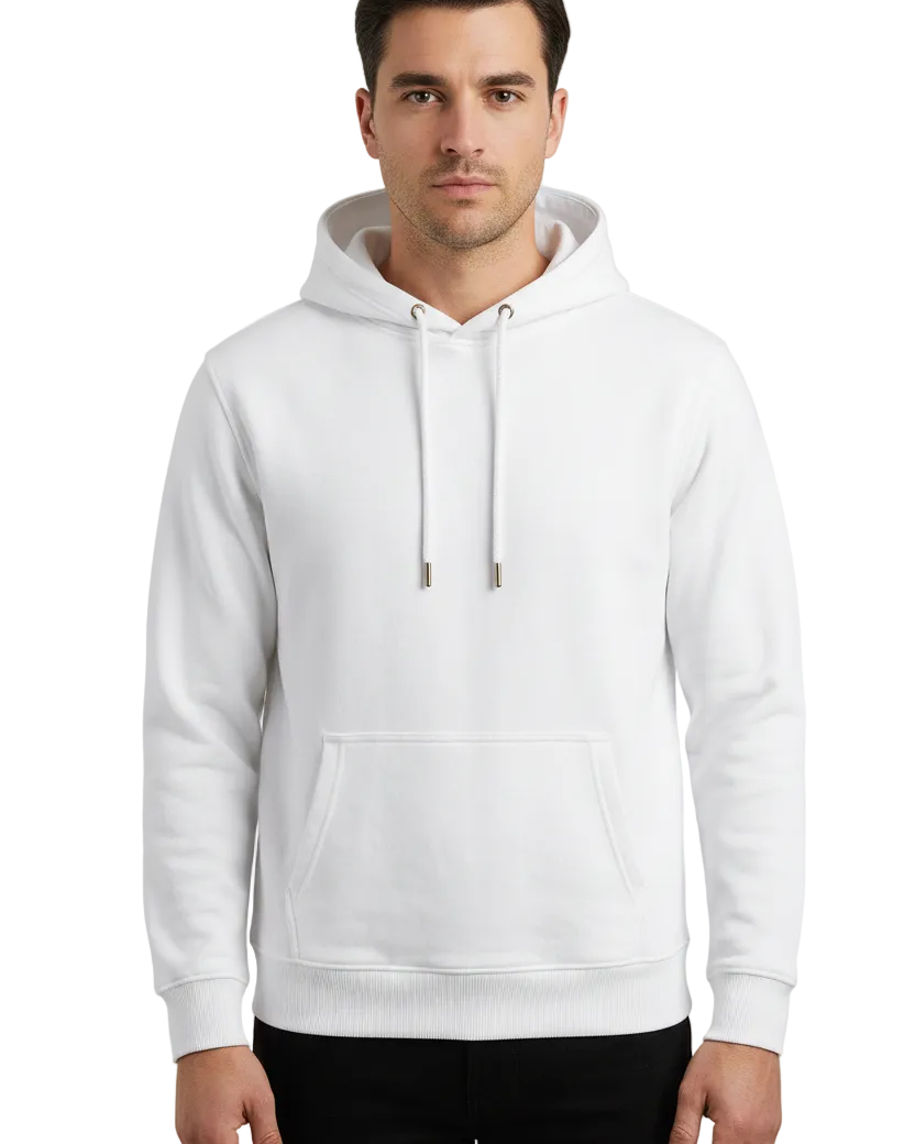 White Hoodie – front