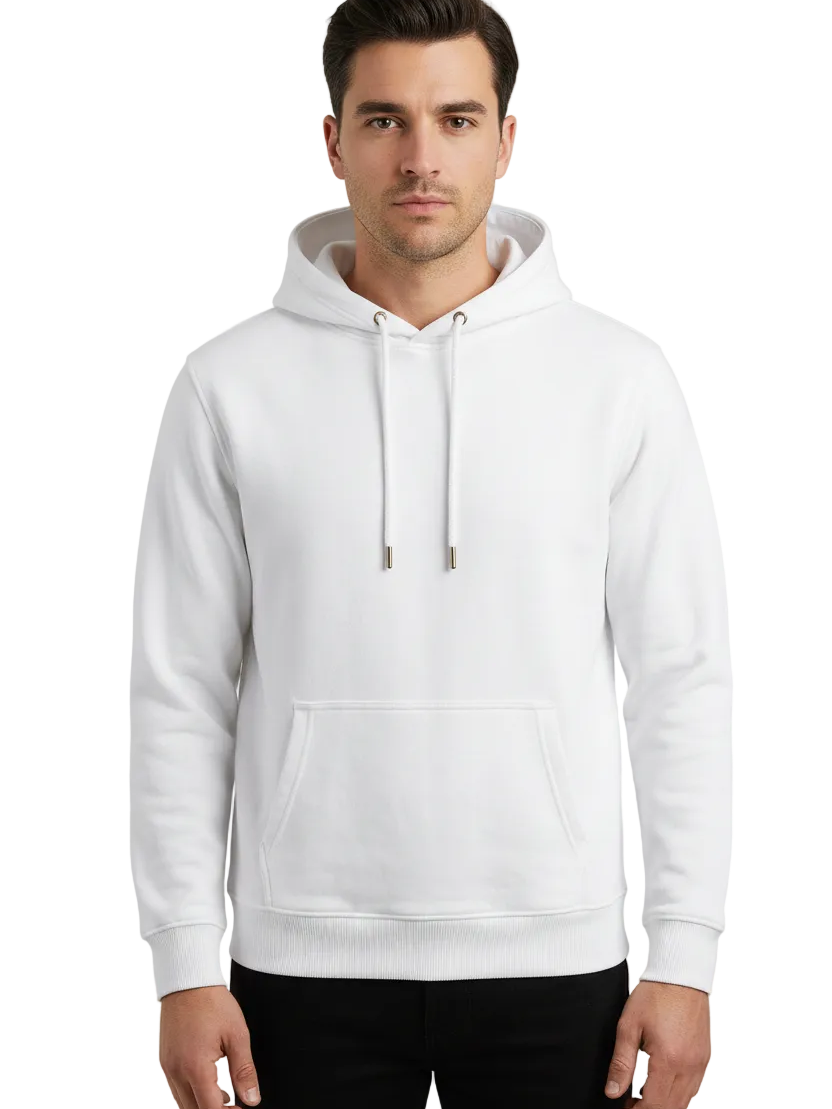White Hoodie – front