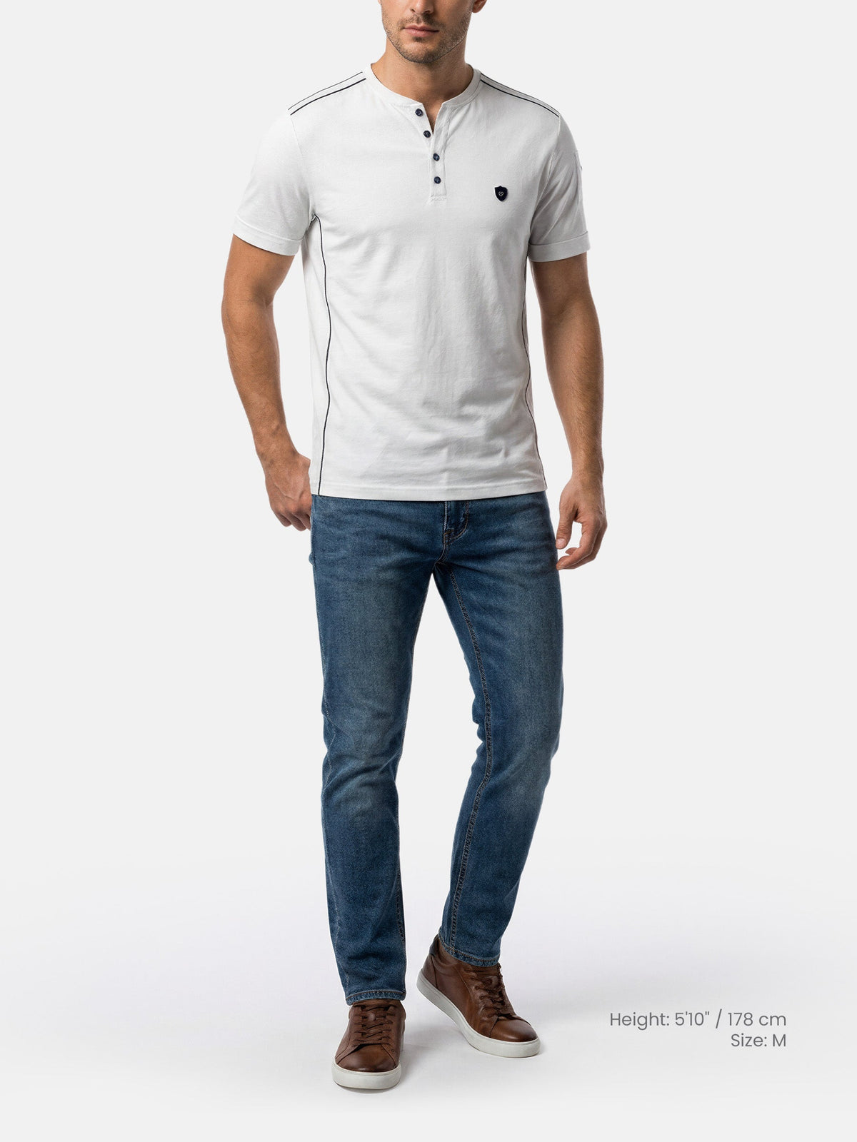 T-Shirt 79675 Xelvon White